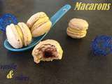 Macarons vanille et mûres