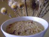 Porridge oriental aux dattes