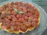 Tarte tatin aux tomates cerises