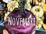 Fruits et légumes du mois de novembre