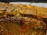 Cake au quinoa Ratatouille et Chèvre Sans Gluten