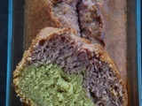 Cake Bicolore Amande Framboise et Courge