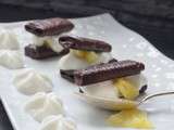 Mini millefeuille Ananas Chocolat et Chantilly au Gingembre