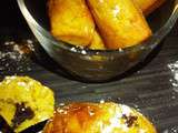 Muffin Citrouille Oranges Confites Coeur Chocolat
