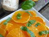 Salade d'Oranges Au Basilic
