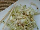 Salade De Chou Blanc à l'Asiatique