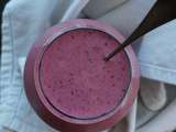 Smoothie Glacé Fruits Rouges Coco