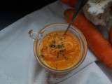 Soupe vitaminee Carottes Coco Orange