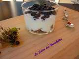 Verrine Fromage blanc Cassis