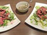 Allégée : Salade de boeuf à la menthe sauce soja