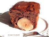 Cake choco-poire surprise