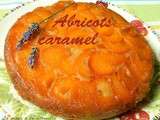 Gâteau aux abricots caramélisés