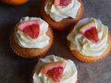 Cupcakes à l'Orange Sanguine