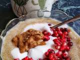 Porridge d'Amarante au Lait d'Amande ~ Vegan & Sans Gluten ~