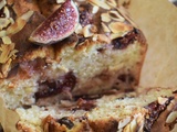 Cake aux petits suisses aux figues et aux amandes