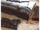 Cake moelleux au chocolat noir
