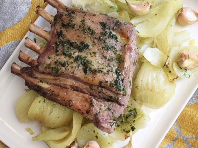 comment cuisiner un carré d agneau
