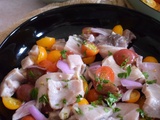 Ceviche d'espadon