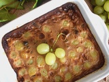 Clafoutis à la châtaigne aux 2 raisins