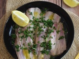 Filets de sardine marinés au citron