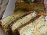 Gâteau invisible courgettes mimolette