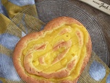 Gâteau spirale au citron et lemon curd