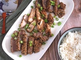 Mi-cuit de thon et espadon sauce teriyaki