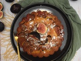 Moelleux aux figues et coeur de caramel au beurre salé