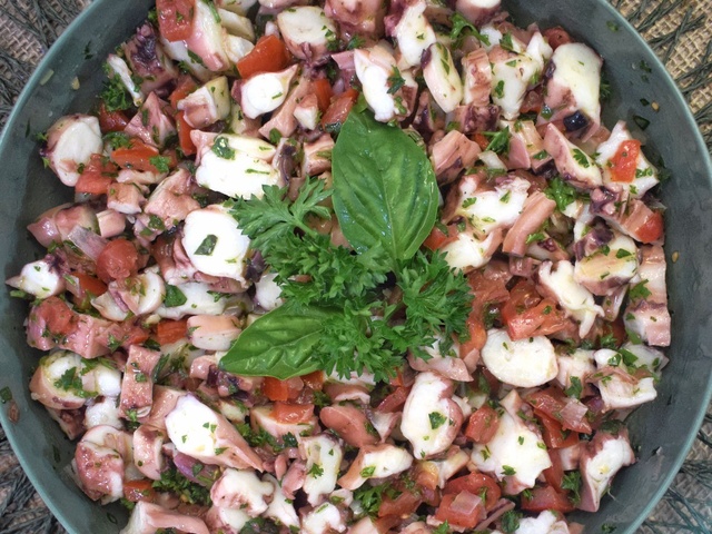 Recettes de Salade de poulpe de La Table de Clara