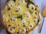 Tarte courgette chèvre