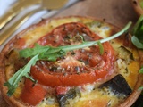Tartelettes à la ratatouille maison