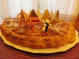 Authentique de Galette des Rois à la Crème de Noix et Confiture de Figues Maison