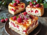 Barres Fraise-Cheesecake