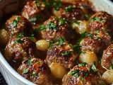 Boulettes et Gratin : Recette Savoureuse Facile