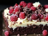 Brookies Framboises et Chocolat Blanc Délicieux