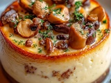 Cake Savoureux Champignons : Recette Facile et Délicieuse