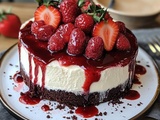 Cheesecake Velvet Fraises : Recette Facile et Savoureuse