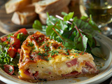 Clafoutis aux poireaux et jambon : Recette facile et savoureuse