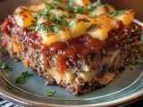 Cowboy Meatloaf Casserole