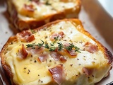 Croque-Monsieur Gourmand Gratiné : Recette Facile et Savoureuse