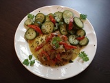 Cuisses de poulet savoureuses au curry, coco et soja