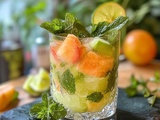 Découvrez l’Irrésistible Mojito à la Pastèque : Un Cocktail Estival Rafraîchissant pour Profiter du Soleil