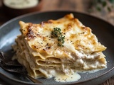 Découvrez la Recette Incontournable des Lasagnes Fondantes au Poulet et Sauce Blanche Crémeuse