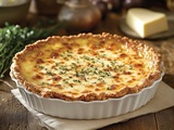 Découvrez la Recette Irrésistible de Quiche aux Oignons et Fromage pour un Dîner Savoureux