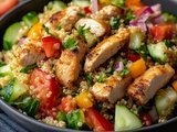 Découvrez la Recette Irrésistible de Salade Quinoa Poulet pour un Repas Sain et Savoureux