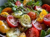 Découvrez la Recette Rafraîchissante de la Salade de Pastèque et Tomates pour Survivre à la Chaleur d’Été