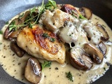 Découvrez la Recette Ultime d’Aiguillettes de Poulet Crémeuses aux Champignons : Un Plaisir Gourmand en Moins de 35 Minutes