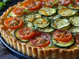 Découvrez la Recette Ultime de Tarte Tomate Courgette Feta pour un Repas Ensoleillé Inoubliable