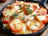 Découvrez notre Recette Inratable de Gratin de Pommes de Terre, Tomates et Mozzarella : Un Délice Fondant et Savoureux à chaque Bouchée