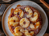 Délicieuse : Gâteau Ananas au Caramel Maison